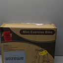 Mini Exercise Bike, AGM Under Desk Bike Pedal Exerciser Foot Cycle Arm & Leg Pedal Exerciser with LCD Screen Displays (Black)