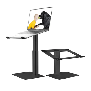Laptop Stand for Desk, Ergonomic Aluminum Laptop Stand Adjustable Height from 7-15", Sitting and Standing Laptop Riser for 10-17" Notebook