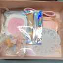 Elegant Small Pink Gift Box for Women with Lid & Accessories - Reusable Magnetic Closure Gift Presentation Set, Romantic and Beautiful Ready-to-Gift Box