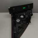 Right Passenger Side Outer LED Tail Light Fit for 2019 2020 2021 2022 Honda Pilot Rear Lamp Red Clear With Bulbs RH HO2805120 33500TG7A11 HD668B010R