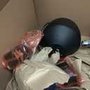 JONATHAN Y 20.5" Matte Black Minimalist Table Lamp Set of 2 for Living Room, Modern Scandinavian Bedside Lamps for Bedroom, White Linen Shade, LED Bulbs Included JYL5604A-SET2