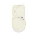 SwaddleMe by Ingenuity Original Swaddle, 100% Cotton, Improves Sleep & Calms Startle Reflex, Preemie Size, Up to 7 Pounds, 1-Pack, Baby Swaddle Blanket - Cream