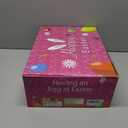 [6 Golden Eggs] 300 PCS 2.4" Fillable Plastic Easter Eggs Empty Easter Eggs Colorful Plastic Eggs Bulks for Kids Teens Boys Girls Easter Basket Stuffers Hunt Easter Party Favor