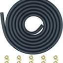 Strongthium 3/16 Fuel Line Hose Set with 10 Pieces Clamps Rubber Gas Tube for ATV Go-carts Mini Bikes 196cc 212cc 6.5hp 5.5hp 8hp 9hp 11hp 13hp Small Engines Generators 6.6 FT
