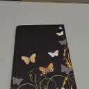 for Samsung Galaxy Tab S6 Lite Case 10.4 Inch Kids Cute Girls Folio Women Girly Butterfly Pretty Kawaii Teens Aesthetic Black Tablet Cover for Samsung S6 Lite Tab Cases SM-P610/P613/P615/P619