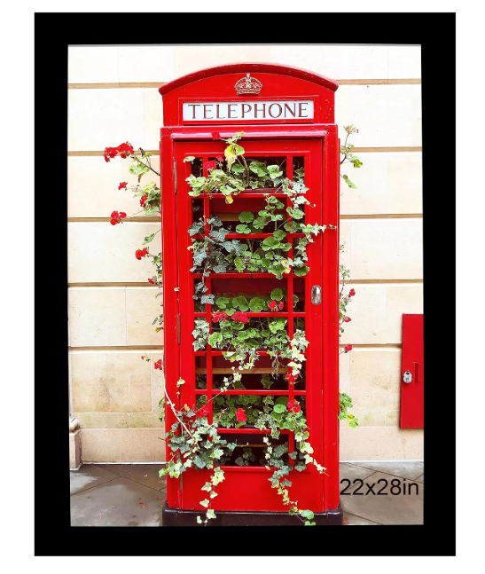 SESEAT 22x28 Picture Frame Black, Wall Hanging Poster Frames, Display Pictures 22 x 28 without Mat, 1 Pack