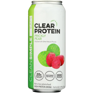 Clear Protein Prickly Pear 16 oz Can - 8 Cans EXP. 12/2026