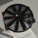 Flex-a-lite Flex-Wave Reversible Electric Fan, 14" (234)