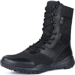 Tactical Boots for Men Lightweight Military Combat Boots Waterproof Comfortable for Work & Security, 12 US