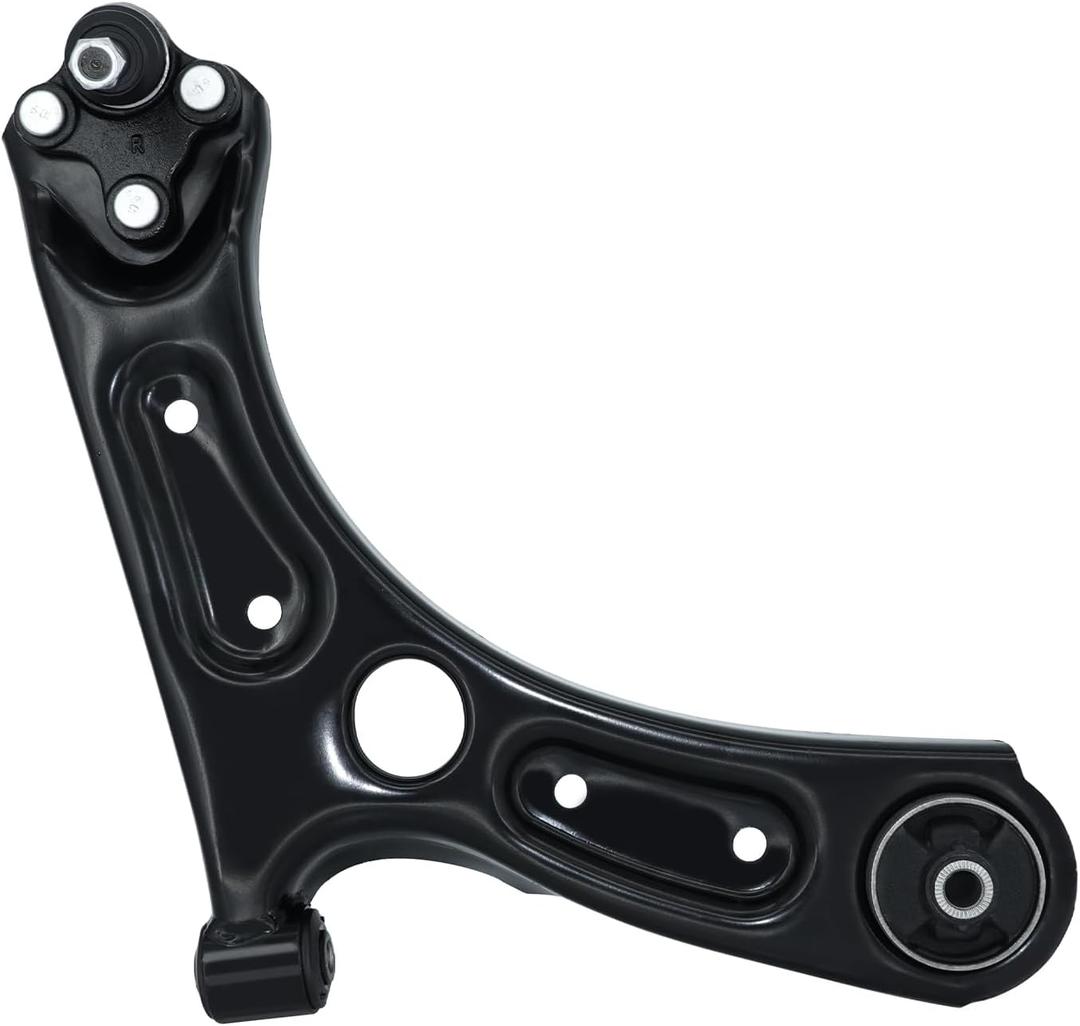 Control Arm, Front Lower Right Control Arm With Ball Joint | Compatible With 2017-20 Hyundai Elantra 2018-23 Kona 2019-23 Kia Forte 2020-23 Forte5 - Passenger Side