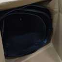 ECOTRIC Front Fender Liner Panel W/Clips Compatible with 2007-2013 Chevrolet Silverado 1500, Inner Wheel Liner Splash Shields Guard Plastic(PE) Black