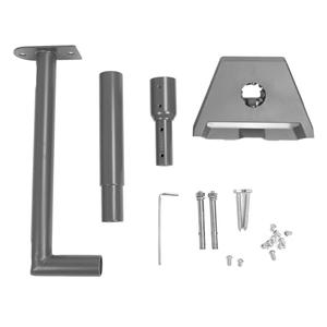 Satellite Installation Kit Stainless Steel Wall Roof Mount with Pole Adapter for V3 Gen 3 Internet Kit Satellite High Stability Easy Installation Versatile Options for Roofs and