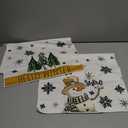 Throw Pillow Cover Decor Creative Soft Cushion Cover for Cafe Farmhouse Sofa, 2 Pcs 