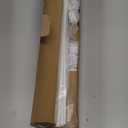 2 Pack Magnetic Curtain Rods for Metal Door, Adjustable 18 to 30 Inch Curtain Rod, 3/8" Diameter Magnet Rods for French Doors Window Cafe(White, 2Pack)