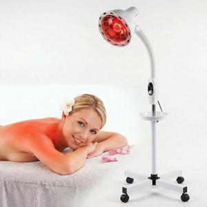 Infrared Heat Lamp, 275W Red Light Therapy Lamp - Near Infrared Heat Lamp with Adjustable Stand, Neck Shoulder Back Muscle Relaxation, Home Use