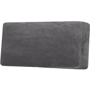 H.VERSAILTEX Velvet Stretch Individual Couch Cushion Cover Plush Cushion Slipcover for Loveseat Sofa Cushion Furniture Protector Seat Cushion Sofa Cover (1 Piece Sofa Cushion Cover, Grey)