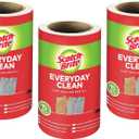 Scotch-Brite Pet Hair Pickup Lint Roller Refill 839RFS-70, 4.0 inch x 36.2 feet, 3 Refills, 210 Total Sheets