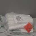 Small Stool Wooden Step Stool Footstool Solid Wood 8 inch for Kids Adults Plant Stand Fishing Stool (White)