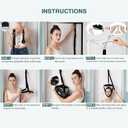 Neck Stretcher Cervical Traction Device for Home Use - Over The Door Cervical Neck Traction Device for Decompression Home Physical Therapy, Portable Neck Traction Device for Neck Pain