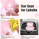 Car Seat Protective Show Accessories - 6.7in / 5.9in Doll Storage - La Boo-Boo Doll  Real Original (White)