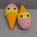 Anboor 9.1 Inches Squishies Jumbo Slow Rising Kawaii Cute Squishies Ice Cream Cone Cake Scented of Decompression Toys Stress Relief Kid's Toys 2 Pack