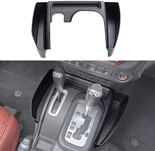 PIMCAR Tray Compatible with 2011-2018 Jeep Wrangler JK JKU Center Console Gear Shift Side Organizer Interior Accessories (Not for JL JLU)