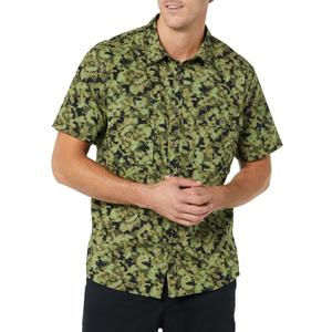 Amazon Essentials Men's Standard-Fit Short-Sleeve Two-Pocket Utility Shirt (Previously Goodthreads) (L)
