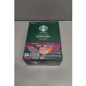 Starbucks Sumatra Dark Roast Single Cup Coffee for Keurig Brewers,0.42 Ounce (Pack of 24), BBD 06/15/2026