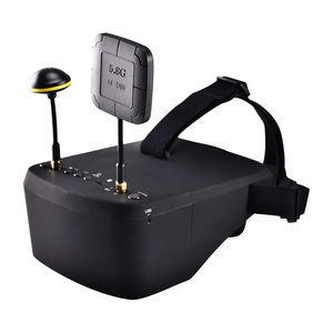 EV800D FPV Goggles with DVR  5.8G 40CH 5 Inch Screen Build in Antenna Battery for Analog FPV Camera and Transmitter FPV Drone RC Car Airplane Hobby by Speedybee