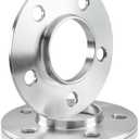 Customadeonly Wheel Spacers 5x112 (5mm Thick, 2pc) Hubcentric Compatible for Mercedes & Audi with 66.6mm Hub Bore to Use Aftermarket Wheels with 73.1mm Bore Only