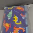 Erasable Doodle Set for Kids - Reusable Magic Drawing Book with 12 Watercolor Pens 14 Page Drawing, Road Trip Car Game Writing Painting Set for Boys and Girls (Purple )