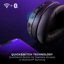 Turtle Beach Stealth 500 Wireless Amplified Gaming Headset for PS5, PS4, PC, & Mobile  40-Hr Battery, Bluetooth, Memory Foam Cushions, Flip-to-Mute Mic, EQ Presets, Companion App  Black