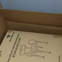 Vaunn Medical Deluxe Spa Shower Chair with Arms and Back, Bath Seat for Seniors, 350 lbs Max Weight, White With Light Gray Arms