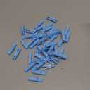 51 Pcs Baby Shower Games Supplies Include Blue Clothespins Don't Say Sign and 50 Plastic Clip Funny Baby Shower Party Decorations for Gender Reveal Favors