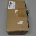 50Ft Christmas Tinsel Garland, Dark Green Snowflake Metallic Twist Garland for Xmas Tree Decorations, Tinsel for New Year Party Ceiling Hanging Decorations Indoor and Outdoor Decor