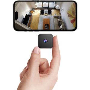 Mini Spy Camera Wireless Hidden Home Indoor Cameras 1080P Camaras 2026 New Smart Home Camara Baby for House Office Outdoor Cams Mobile APP Remote Tiny Pet Dog Cam F1