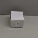 Ceramic Jar with Lid Airtight, Coffee Container Kitchen Food Storage Jars for Spice Sugar Tea Bag, Stackable Decorative Jars for Countertop, Grey & 18 fl.oz