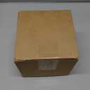 Desktop Fish Bowl Clear Glass Small Fish Tank with Wood Lid and Bamboo Stand for Betta Fish Plants Terrarium Home Office Decoration Gifts