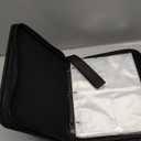 Trading Card Binder 4 Pocket  Card Binder with 50 Pages + 400 Slot Capacity, Top Loading Sleeves, PU Leather Cover, Collector Album for Standard Size Trading Cards, TCG & Sports Cards - Black