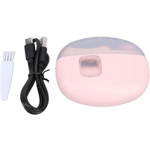 Electric Nail Clipper Powerful Low Noise Automatic Finger Nail Cutter with Brush, Lithium ion Battery for Baby, Elderly, with Built in Finger Guard, Nail Grinder