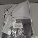 COSVIYA Curtains & Drapes Ombre Room Darkening Curtains, Grommet Black and Greyish White Light Blocking Insulated Thermal Small Window Panels for Bedroom/Living Room,2 Panels,52x54 inches