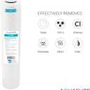 Aquasure Premier Series Complete 4-Stage Quick Twist Filter Replacement Cartridge Bundle Set AF-CP75 | Compatible with AS-PR75 4-Stage Under Sink Reverse Osmosis RO Water Filtration System