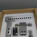 VNN 10 Inch Drop Hitch 2.5 Inch Receiver - Interchangeable 3 Solid Ball Mount 1-7/8", 2", 2-5/16"(18,500 LBS GTW), Heavy Duty Aluminum Adjustable Trailer Hitch with Pads and Locking Sets