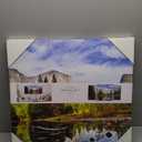 Set Of Three  Canvas Art Lake Wall Art