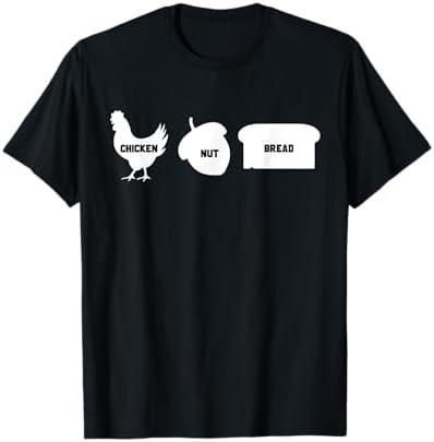 Funny Chicken Nut Bread Filipino Joke Tagalog T-Shirt L