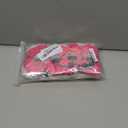 Dog Boots Paw Protectors,Small Dog Winter Boots Shoes,with Anti-Slip Sole and Plush for Warm Snow Outdoor Walking,Pack of 8(Pink+Pink,Size 6)