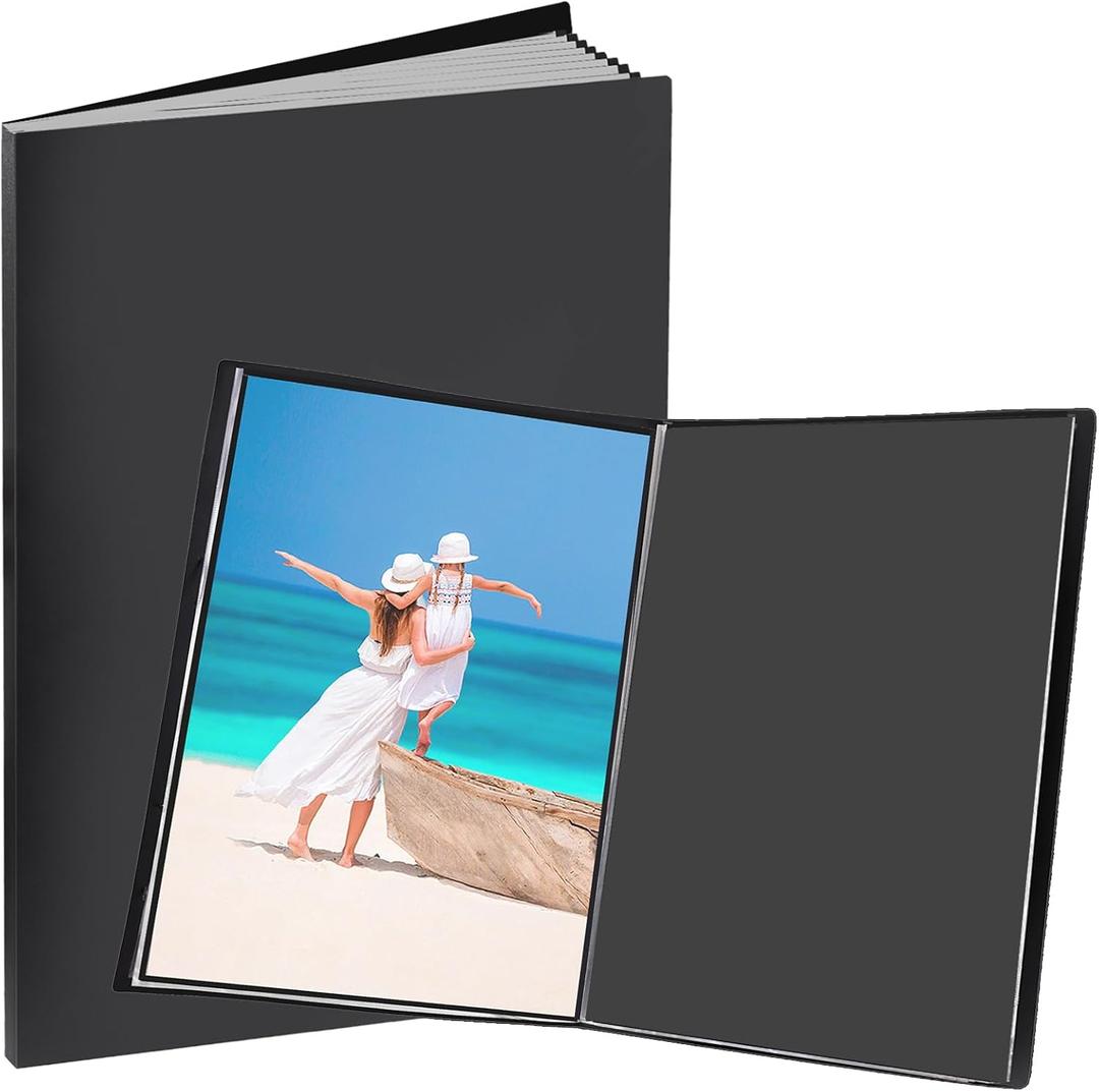 Large 18"x24" Art Portfolio Heavy Duty Binder with Plastic Sleeves, Portfolio Folder with 30 Clear Sheet Protectors, Display 60 Pages, Poster Binder (large18x24)