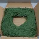 26-Inch Norfolk Pine Wreath - Real Touch Artificial Christmas Wreath for Front Door, Wall, Window, and Porch Decor - Farmhouse Indoor Outdoor Holiday Decorations