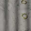 Dust Blue Abstract Geometric Curtains for Bedroom 84 inch Long 2 Panels Set Modern Aesthetic Grey Farmhouse Room Darkening Window Drapes for Living Room