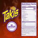 3 x Takis Smokin' BBQ 3.25 oz Snack Size Bag, Barbecue Baby Back Ribs Flavored Mild Tangy Rolled Tortilla Chips (EXP 10/31/26)